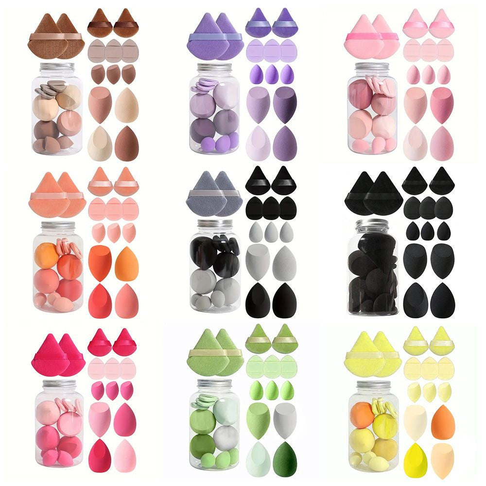 Cross-Border Drift Bottle Makeup Sponge Set, Non-Absorbent Cushion Puff Set, Makeup Sponge, Bottled Makeup Sponge - image 2