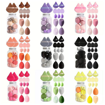Cross-Border Drift Bottle Makeup Sponge Set, Non-Absorbent Cushion Puff Set, Makeup Sponge, Bottled Makeup Sponge - image 2