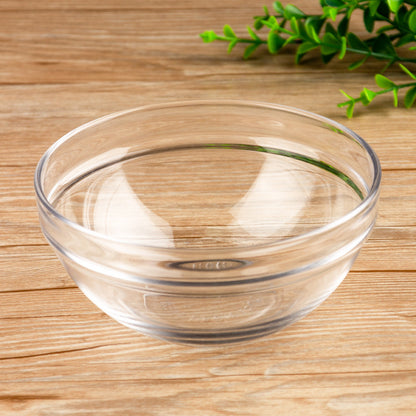 High quality glass bowl beauty salon oil bowl transparent thickened small bowl spa film tools paper film mask bowl suit - image 3