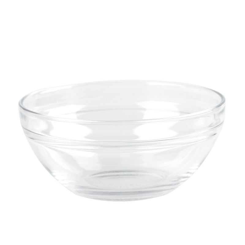 High quality glass bowl beauty salon oil bowl transparent thickened small bowl spa film tools paper film mask bowl suit - image 5