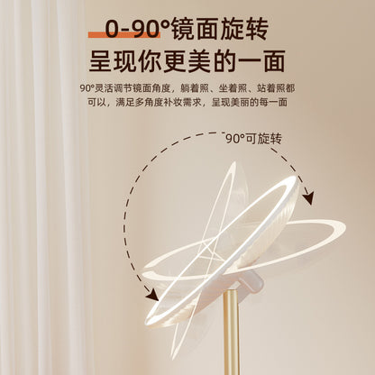 Led Mirror Makeup Mirror Desktop with Light Student Home Lighted Mirror Dressing Luminous High-Definition Mirror - image 3