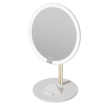 Led Mirror Makeup Mirror Desktop with Light Student Home Lighted Mirror Dressing Luminous High-Definition Mirror - image 5