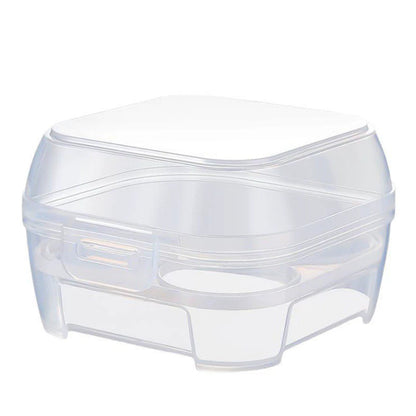 Cross-Border Xiyin Temu Hot-Selling Four-Compartment Beauty Egg Set Powder Puff Beauty Box Factory Direct Sales Wholesale - image 2
