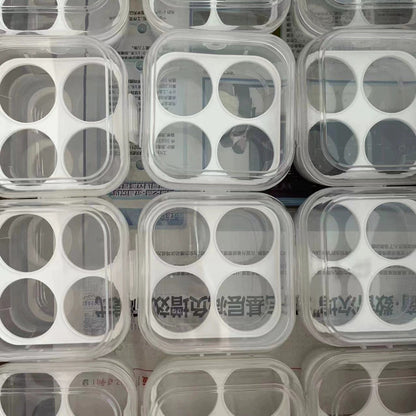 Cross-Border Xiyin Temu Hot-Selling Four-Compartment Beauty Egg Set Powder Puff Beauty Box Factory Direct Sales Wholesale - image 4