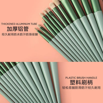 Cross-border new 13 Sijiqing makeup brush suit portable blush brush eye shadow brush full set of beauty tools - image 3
