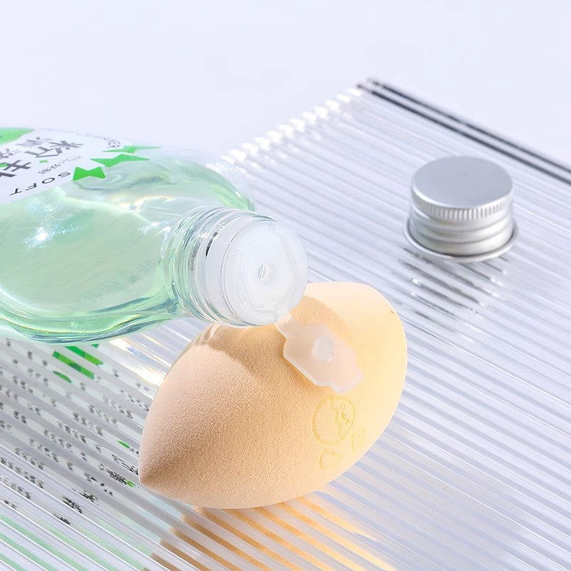 Powder puff cleaner beauty makeup egg sponge makeup brush cleaning liquid gentle wash does not hurt the skin 150ml - image 3