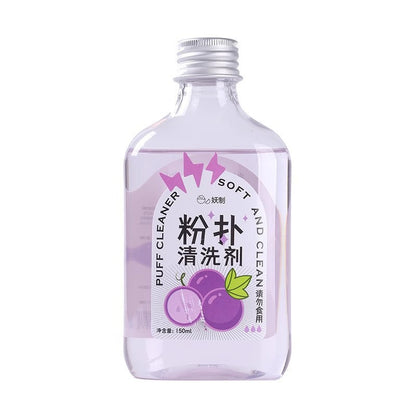 Powder puff cleaner beauty makeup egg sponge makeup brush cleaning liquid gentle wash does not hurt the skin 150ml - image 4