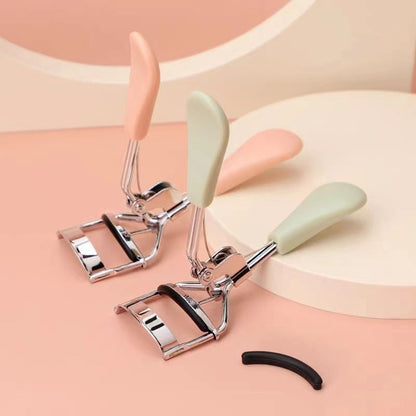 Wide Angle Eyelash Curler Women's Lasting Stereotype Partial Sunflower Novice Eyelash Curler Duck Tongue Handle Eyelash Curler - image 3
