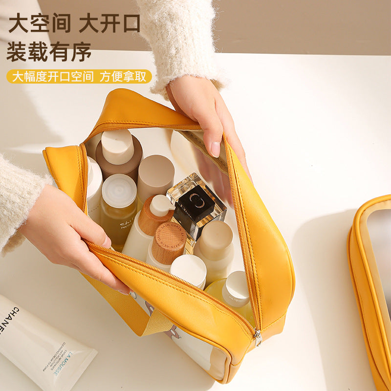 New Style Toiletry Bag Large Capacity Travel Cartoon Cosmetic Bag Portable Toiletries Storage Bag - image 2