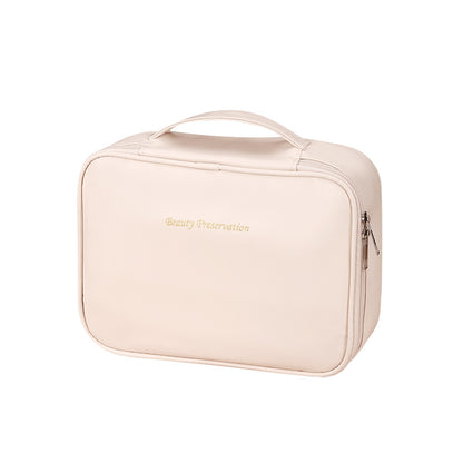 Cross-border New Waterproof Large Capacity Multi-layer Classified Storage Bag Advanced Sense Portable Travel Portable Toiletries and Cosmetic Bag - image 5