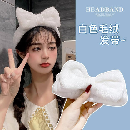 Wash Face Moisture-proof Three-piece Wrist Band Hair Band Splash-proof Water to Cuff Wash Water-proof Sleeve Absorbent Hand Towel Protection - image 3