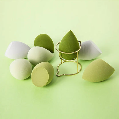 Super Soft Beauty Sponge, Water Drop-Shaped, Gourd-Shaped, Angled Sponge, Dual-Use for Dry and Wet Application, Colorful, Doesn'T Absorb Much Powder, Individual - image 4