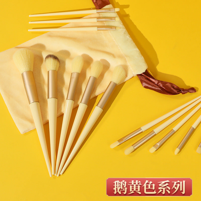 New 13 Sijiqing makeup brush suit portable soft hair blush brush eye shadow brush full set of beauty tools - image 4