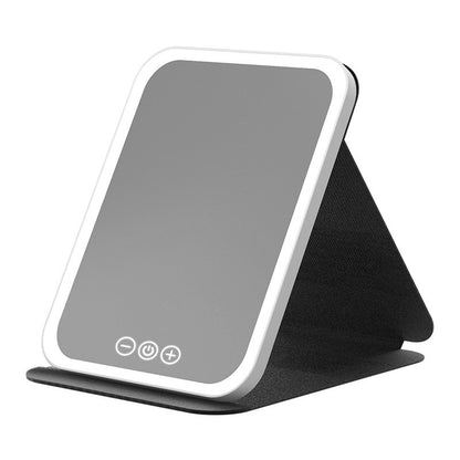 Makeup Mirror Portable Led Foldableable Makeup Mirror with Light Desktop Office Supplementary Light Beauty Mirror Factory Direct Sale - image 5