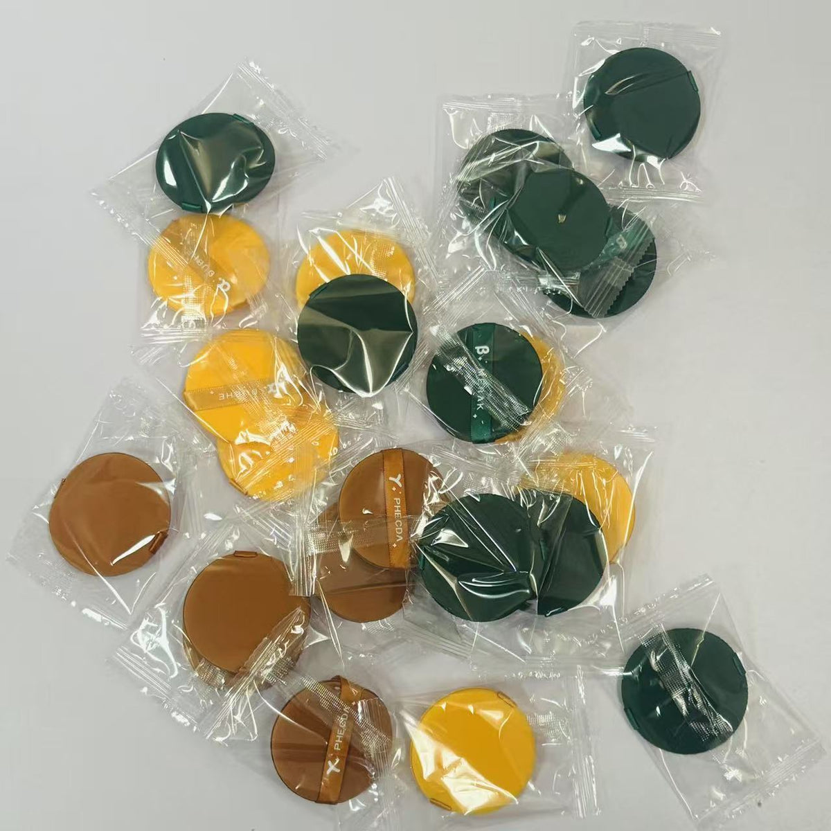 Opp Bagged Cushion Puff, Non-Absorbent, Dual-Use for Dry and Wet Application, Loose Powder Sponge, Makeup Tool for Foundation and Setting - image 4