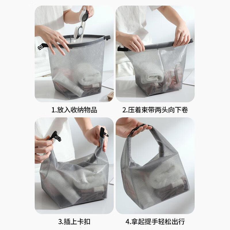 Large Capacity Waterproof Storage Bag Travel Makeup Portable Storage Bag Bundle Pocket Unisex Outdoor Swimming Wash Bag - image 4
