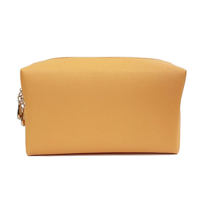 Cross-border New Dopamine Cosmetic Bag Hand-held Large Capacity High-grade Wash Bag Portable High-value Small Square Bag - image 5