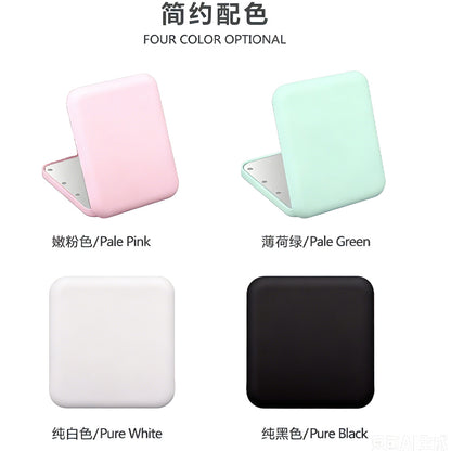 Portable Handheld 80% off Mirror Toggle Switch 8 Led Light Beads 2X Magnification Makeup Foldableing Mirror New - image 2