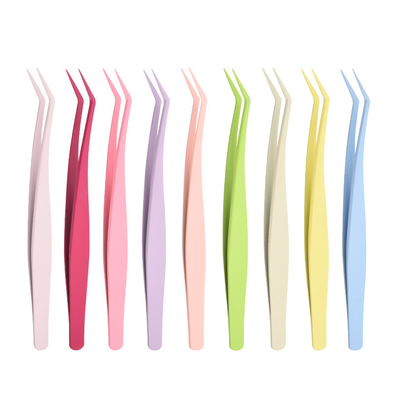 Manufacturer's Glue-Free Gold Feather Clip False Eyelash Tweezers Stainless Steel Non-Stick Tweezers Beauty Eyelash Makeup Tool Clip - image 5