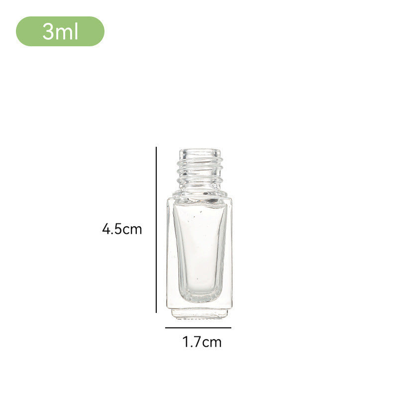 Transparent Glass Perfumer Bottle Bare Bottle Square Split Spray Bottle Cosmetic Empty Bottle Portable Small Sample Travel Cosmetics - image 5