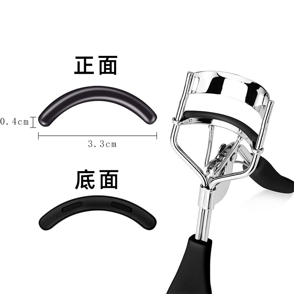 Eyelash Curler Replacement Rubber Pad Strip Big Brand Eyelash Curler Flat Replacement Universal Rubber Pad Bag Curling - image 3