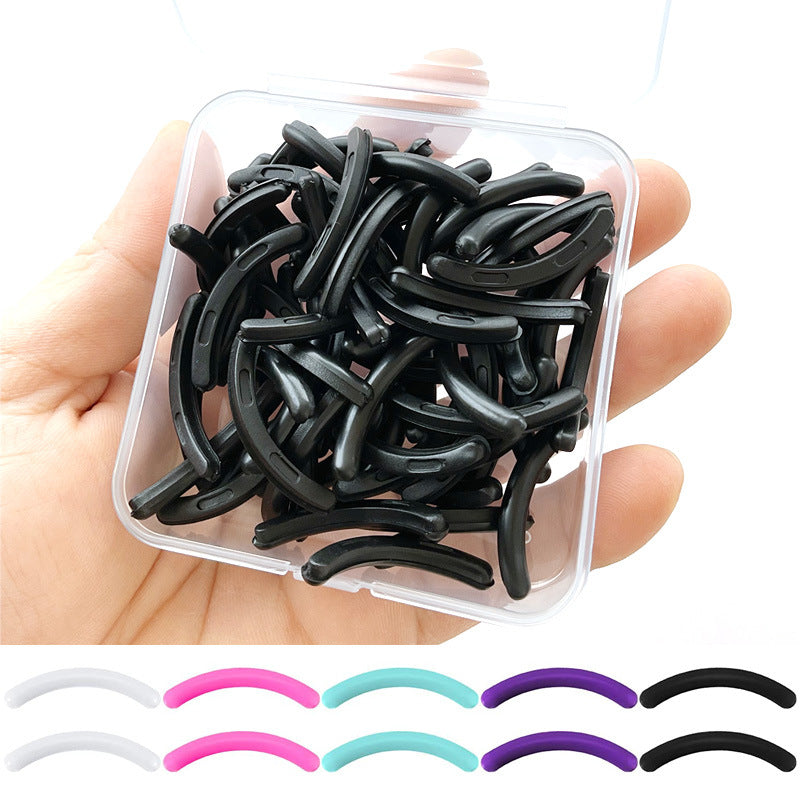 Eyelash Curler Replacement Rubber Pad Strip Big Brand Eyelash Curler Flat Replacement Universal Rubber Pad Bag Curling - image 5