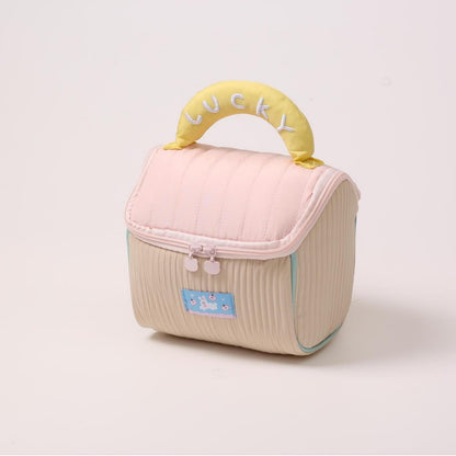 Cute Cabin Cosmetic Bag Travel Portable Toiletry Bag Soft Cute Portable Storage Bag Large Capacity House Storage Bag - image 3