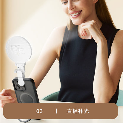 Pocket fill light charging mobile phone live laptop video outdoor shooting mini beauty light - image 3