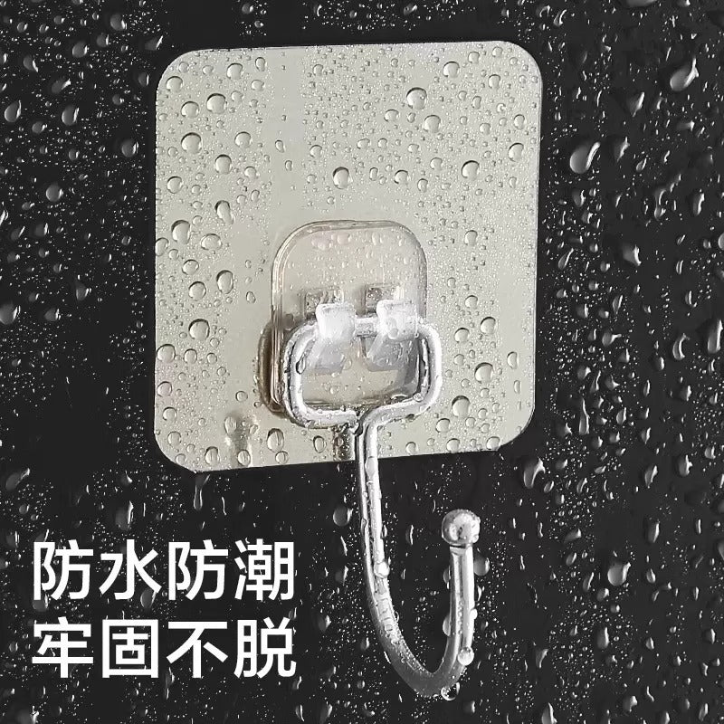 Hook with Strong Adhesive, No-Drill Wall-Mounted Suction Cup, Heavy-Duty Kitchen Adhesive Traceless Nail Hook - image 3