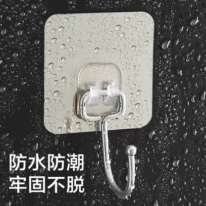 Hook with Strong Adhesive, No-Drill Wall-Mounted Suction Cup, Heavy-Duty Kitchen Adhesive Traceless Nail Hook - image 3