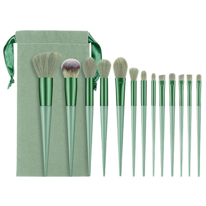 Makeup brush suit 13 full set of soft brush eye shadow brush powder brush blush brush concealer brush portable makeup brush - image 5
