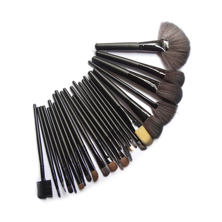 Makeup Brush Set 24 Makeup Brushes Full Set of Makeup Tools Super Soft Eye Shadow Brush Manufacturer Supply Wholesale Full Set - image 3