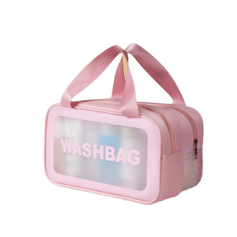 Wet and Dry Separation Toiletry Bag, Portable Large-Capacity Waterproof Swimming and Bathing Storage Bag, Business Trip Portable Cosmetic Bag - image 5