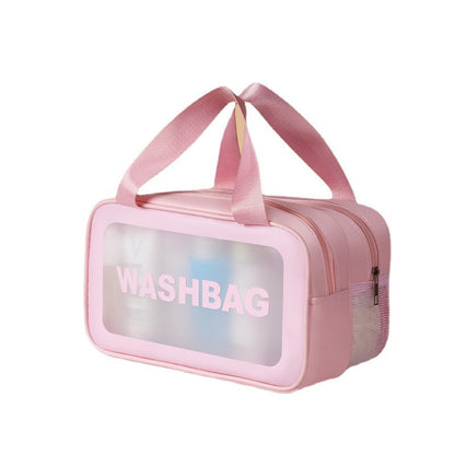 Wet and Dry Separation Toiletry Bag, Portable Large-Capacity Waterproof Swimming and Bathing Storage Bag, Business Trip Portable Cosmetic Bag - image 5