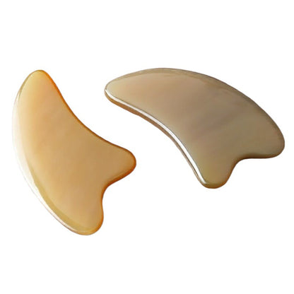 Horn Scraping Board for Whole Body, Facial Beauty Massage, Face Slimming, Neck and Back Scraping Sheet Set - image 5