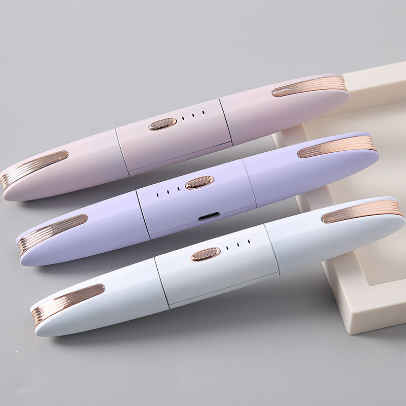 Cross-Border Electric Eyelash Curler, Electric Eyebrow Trimmer, Portable Eyelash Curler, Eyebrow Trimmer, Two-In-One Factory - image 3