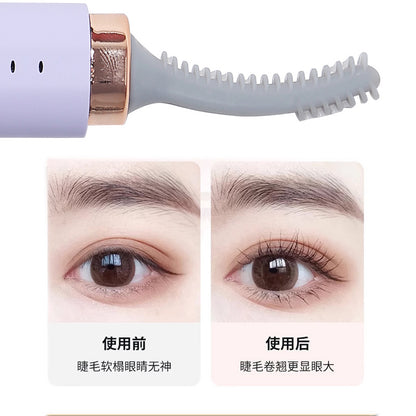Cross-Border Electric Eyelash Curler, Electric Eyebrow Trimmer, Portable Eyelash Curler, Eyebrow Trimmer, Two-In-One Factory - image 5