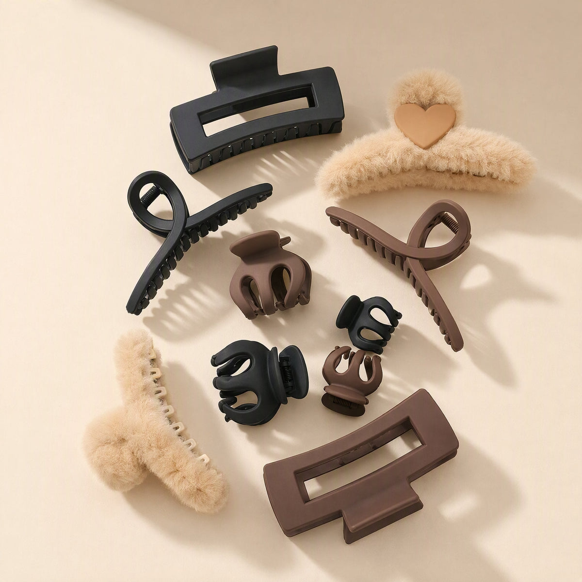 Tressclip plastic hair clip set with handmade gripper hairpins - view 3