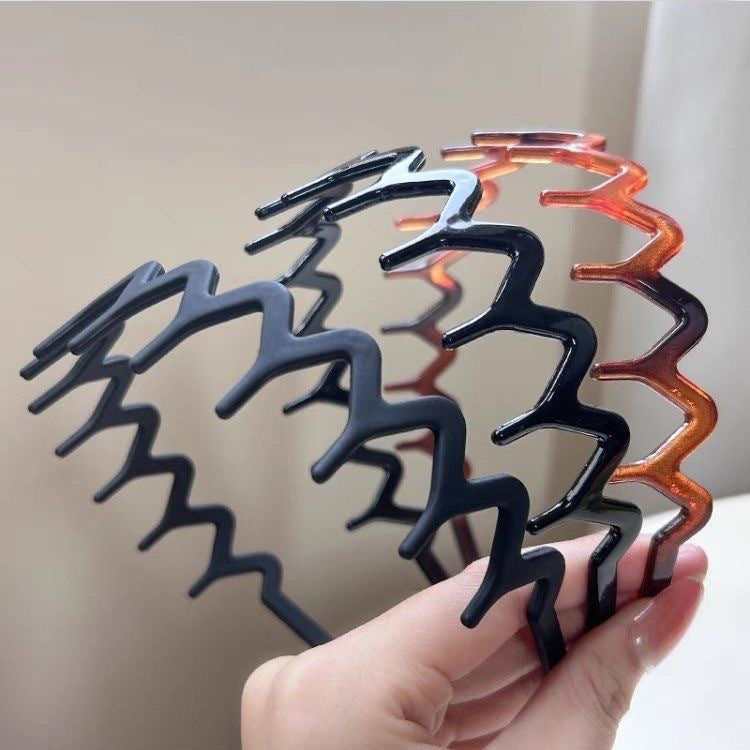 Long-Toothed Headband for Women, Toothed Hair Press, Non-Slip Face Wash Headband, Korean Outing Versatile Hairpin, High Skull Hair Accessories - image 3