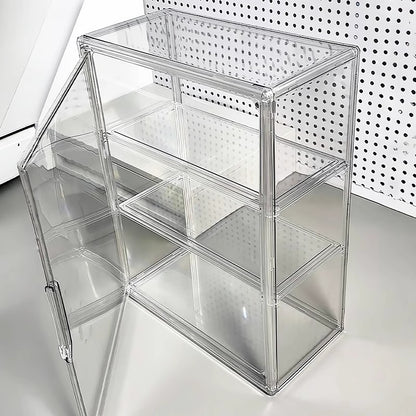 Transparent Hand-Made Blind Box Display Cabinet, Cosmetic Storage Box, Acrylic Storage Rack, Wall-Mounted Display Rack - image 1