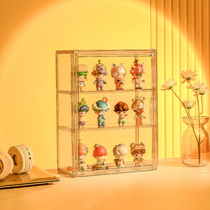 Transparent Hand-Made Blind Box Display Cabinet, Cosmetic Storage Box, Acrylic Storage Rack, Wall-Mounted Display Rack - image 2