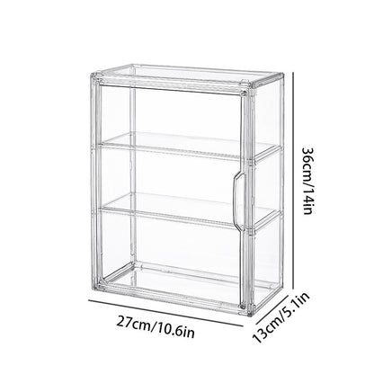 Transparent Hand-Made Blind Box Display Cabinet, Cosmetic Storage Box, Acrylic Storage Rack, Wall-Mounted Display Rack - image 5