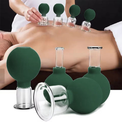 Household Vacuum Silicone Facial Beauty Jar, Facial Lifting Cup, Special Cupping Tool for Skin Care - image 1