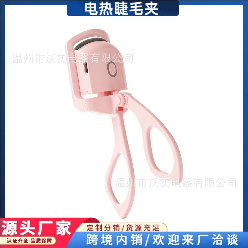 【Premium Selection】Electric Heated Eyelash Curler, Electric Heated Eyelash Curler for Long-Lasting Curl, Rechargeable Model - image 1