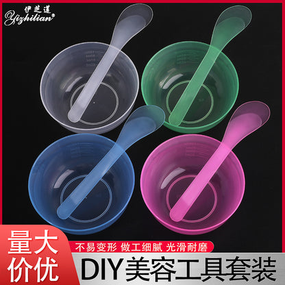 Mask Mixing Bowl, Mask Stick Set, Medium Bowl, Spa Skin Filling, Mixing Powder Spoon, Stirring Stick, Beauty Salon Tools - image 1
