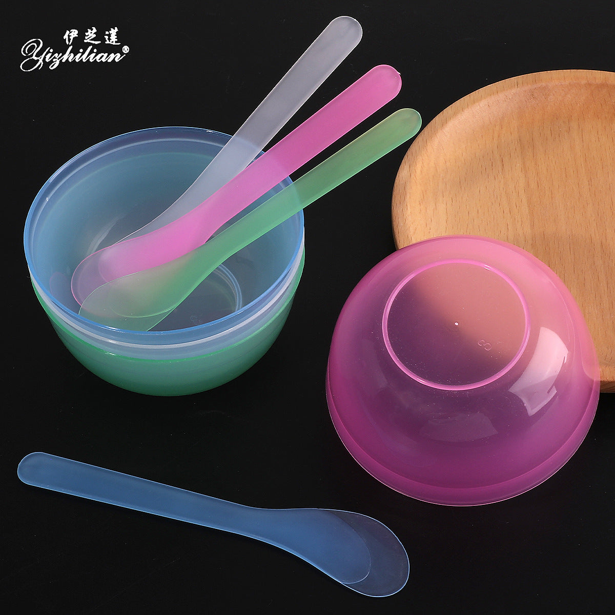 Mask Mixing Bowl, Mask Stick Set, Medium Bowl, Spa Skin Filling, Mixing Powder Spoon, Stirring Stick, Beauty Salon Tools - image 3
