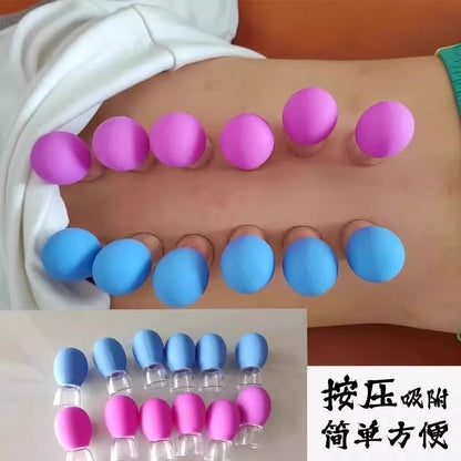 Facial Cupping Device to Enhance Facial Beauty, Mini Silicone Cupping Massage Meridian Dredging Tool, Vacuum Cup Scraping - image 4