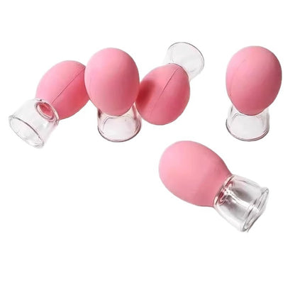 Facial Cupping Device to Enhance Facial Beauty, Mini Silicone Cupping Massage Meridian Dredging Tool, Vacuum Cup Scraping - image 5