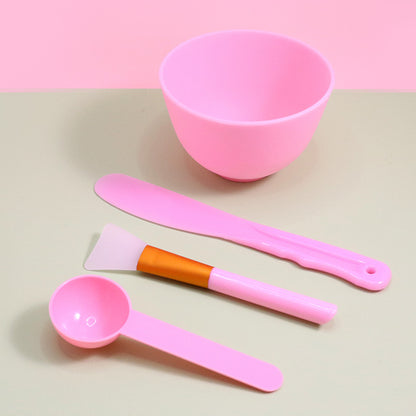 Mask Bowl Brush Set Imitation Silicone Bowl Spa Skin Filling Mixing Soft Mask Bowl Spoon Beauty Salon Beauty Tools - image 4