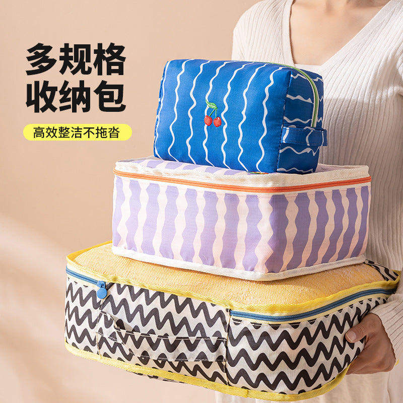 Toiletry Bag, Travel Supplies, Large-Capacity Storage Bag, Women's Waterproof Toiletry Bag, Portable Cosmetic Bag, Storage Document Bag - image 2